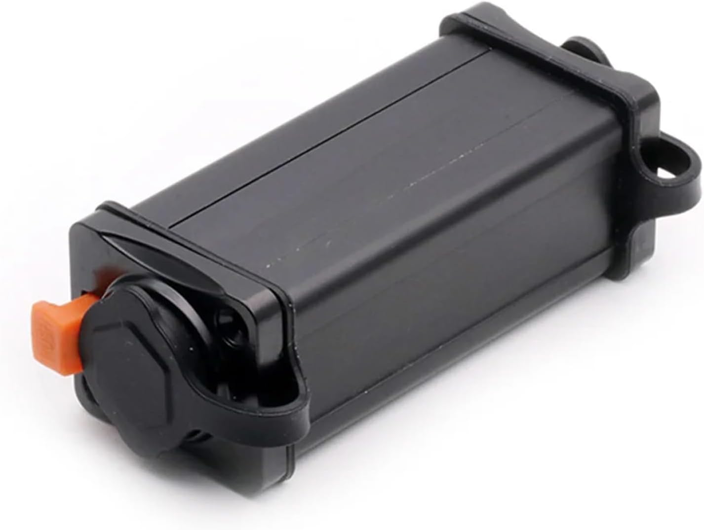 1Pc RJ45 Female Ethernet Connector Electronic Aluminum Alloy/Plastic Housing Case Coupler Adapter D Type Panel Converter(Dark Grey)