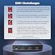 UGREEN HDMI Splitter 1 In 2 Out 8K@60Hz Dual Screen Ausgabe 3D/HDR-Bilder HDCP2.3 [Windows XP/7/8/8.1/10/11, MacOS, Linux, DVD, PS5/PS4/Xbox/Switch, TV-Betrieb getestet] Beilage 5V2A Netzadapter