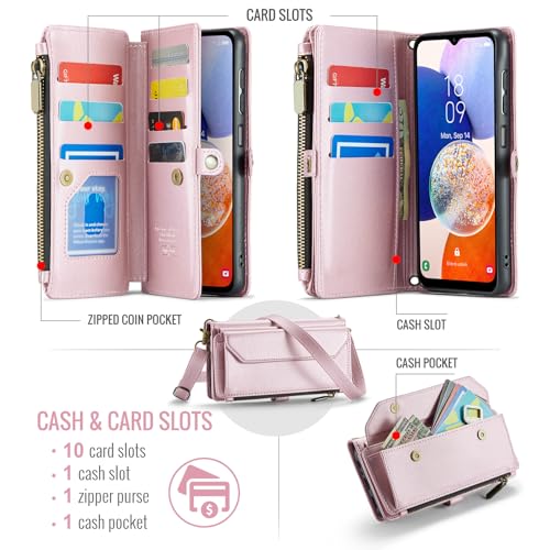 Étui de téléphone pour Samsung Galaxy A15 5G porte-cartes RFID - 2