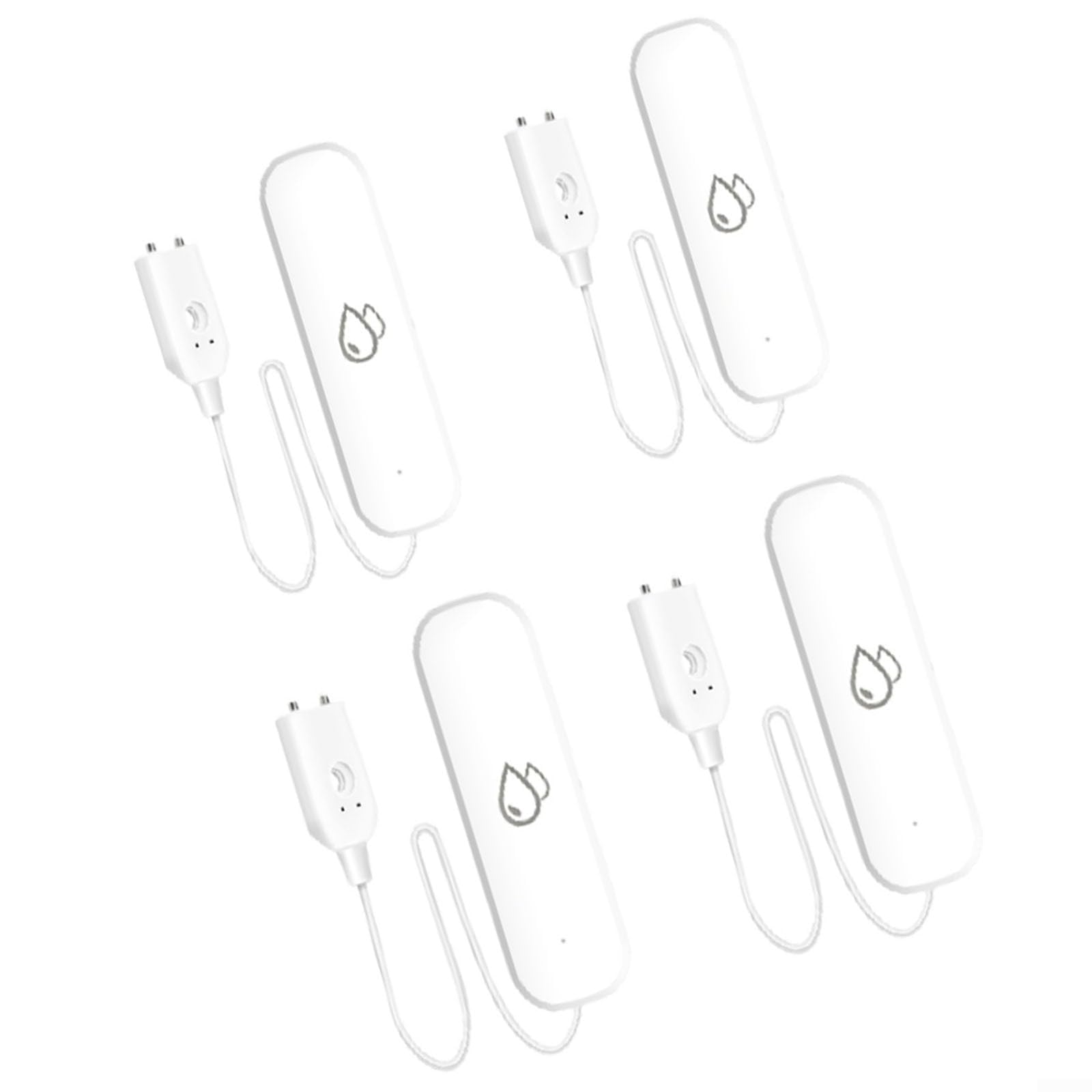 Alarme d'eau, détecteur de fuite d'eau WiFi, notification par application intelligente, capteur d'eau, détecteur d'inondation et de fuite, pour la sécurité de la maison, la cuisine, la salle de bain,