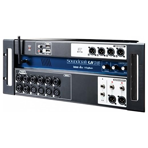 Soundcraft BPSCA UI 16 - DP34399 - Mezclador 16 canales