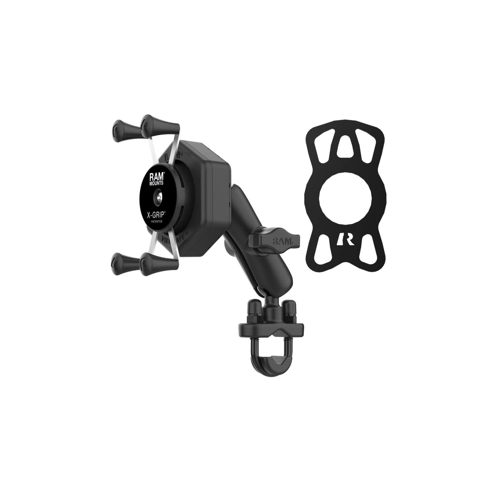 Amazon | ラムマウント(Ram Mounts) 防振Xグリップ(S)＆U字クランプ
