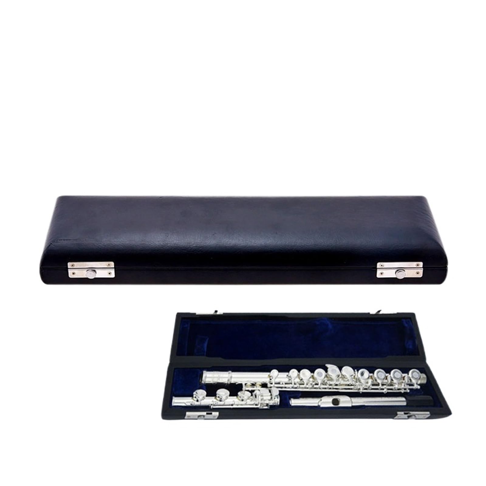 Strumento Flauto Flauto Traverso Placcato Argento A 17 Fori Tono C