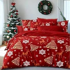Cover(not Comforter)-christmas Red