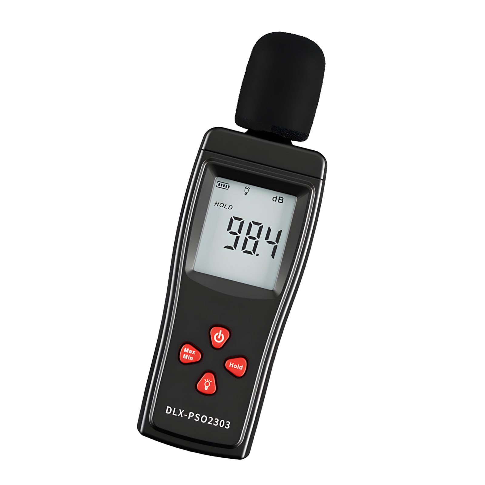 Portable Noise Detector for Indoor Outdoor Activities High Accuracy Component Real Time Environmental Sound Meter