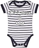baby matrosenhemd Süsser Body für kleine Matrosen, im Yachtclub, beim Segeln, dem Boot oder im Opti, beim otorboot fahren ebenso wie in der Kita oder Betreuung.