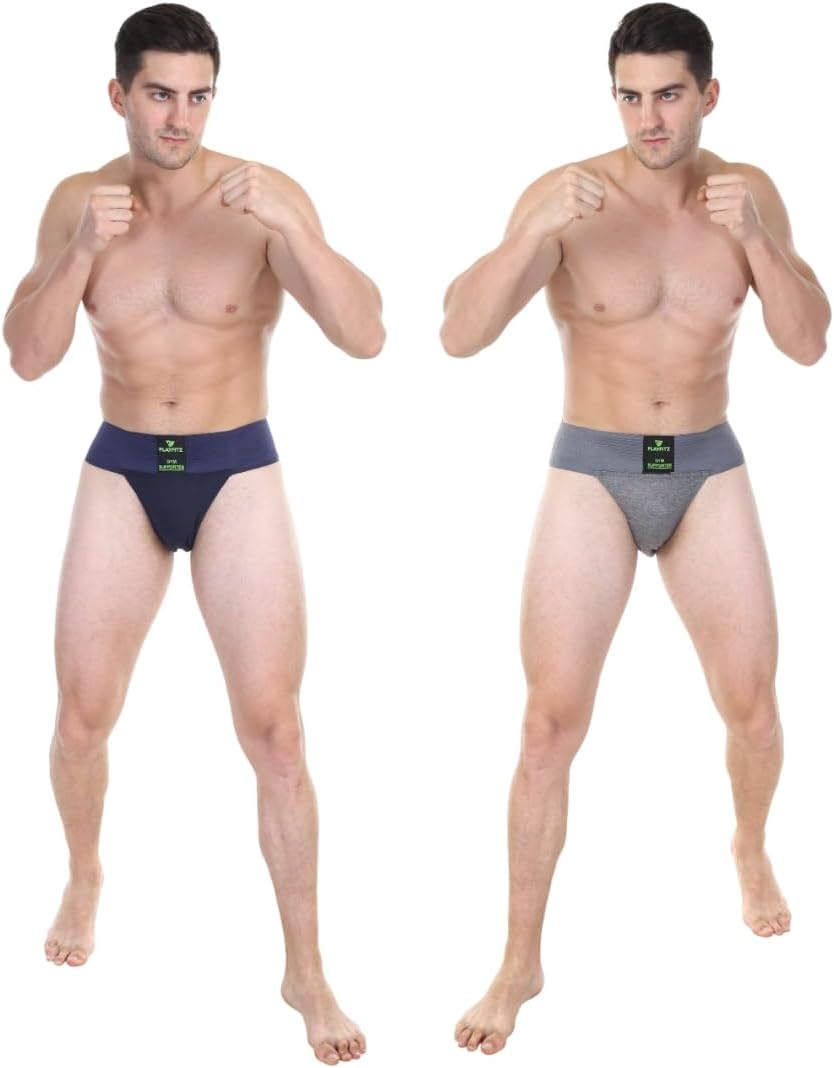Men's Cotton Blend Regular Solid Boxer Briefs