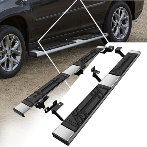 Estribos laterales de acero inoxidable PM PERFORMOTOR para Lexus RX