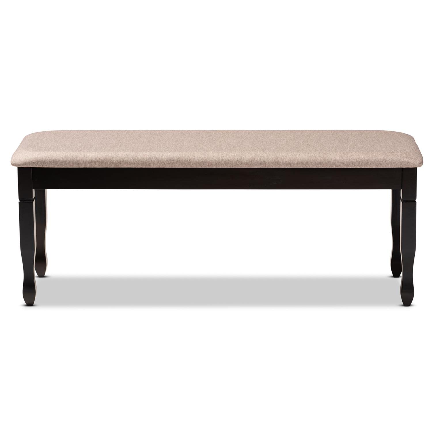 Baxton Studio Panca Da Ingresso Con Contenitore - Legno Ingegnerizzato Ed Ecopelle Marrone, 2 Ante, Capacità 8 Paia Di Scarpe