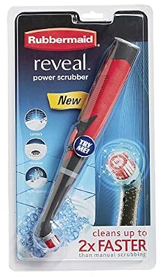 Rubbermaid Reveal Power Scrubber with 1/2 in General Cleaning Head (1839685)