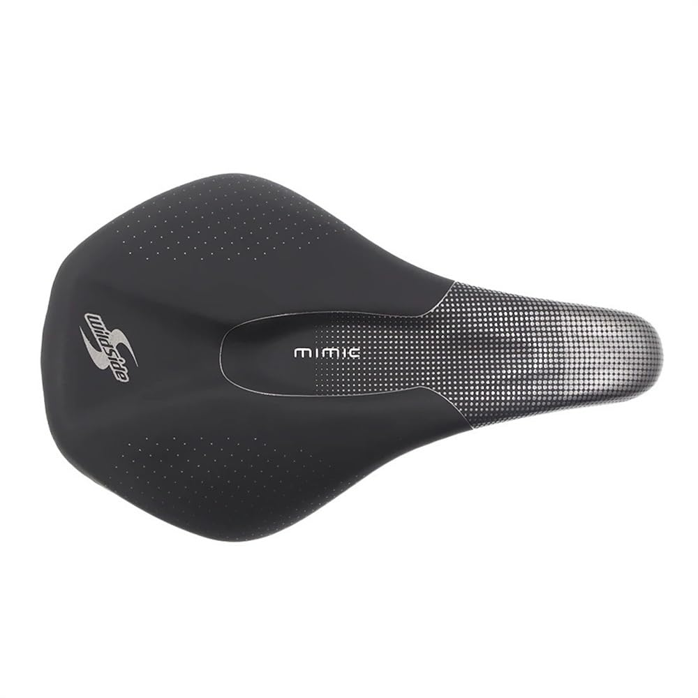 Sella MTB Sella in Bici da Strada Leggera 155 mm for Uomini Donne Sella Comfort MTB Mountain Bike Sedile Largo Sedile da Corsa Sella Bici(Style 1)