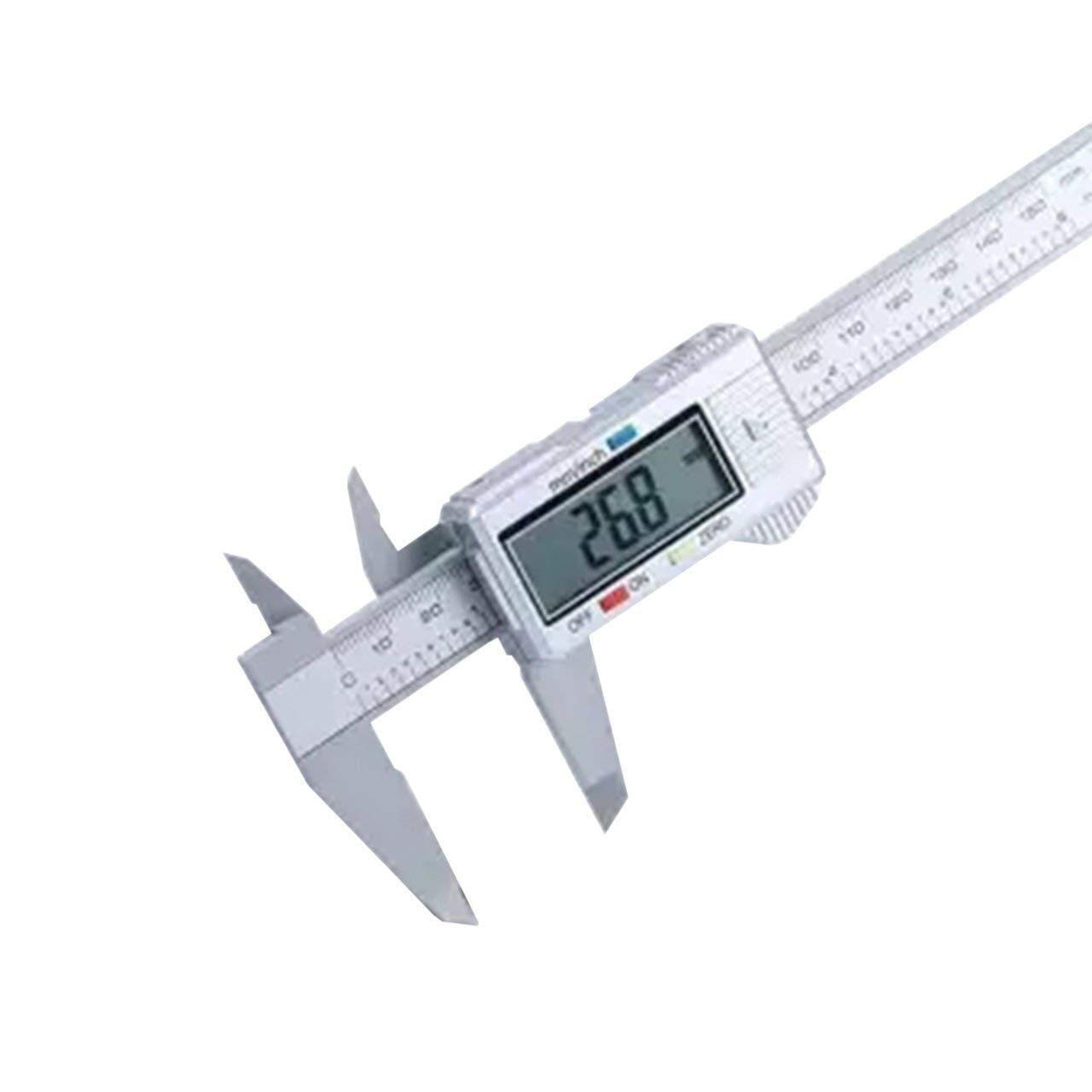 Affichage numérique électronique Vernier Caliper 0-150mm Outil de Mesure de l'étrier numérique en Plastique
