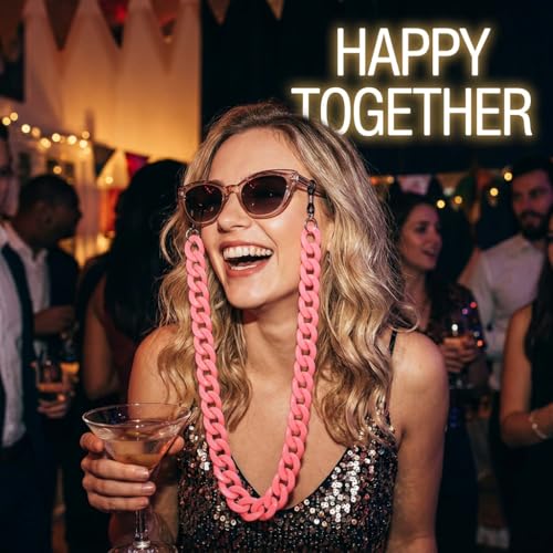 Image of Acrylic Glasses Chain for Women Men Reading Eyeglass Strap Sunglasses Holder Mask Lanyard Chain for Adults