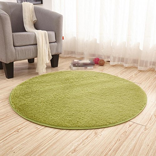 DYI Soft carpet, home simple living room door blanket, bedroom round mat,