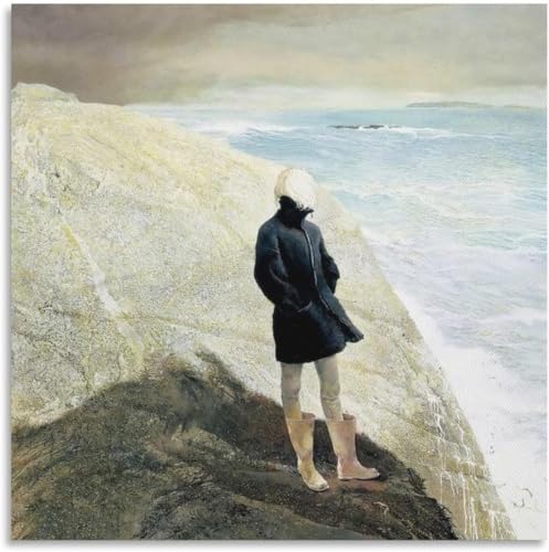 Pinturas famosas de Andrew Wyeth en lienzo artístico de alta definición 50x50