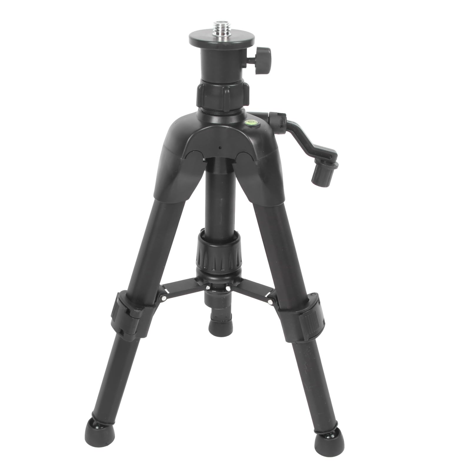 Adjustable Height Level Tripod Support, 360° Stable Three Way Stabilizer, Bubble Level Aluminum Alloy Leveling Tripod with 3 Way Stabilizer for Precise Alignment