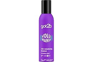 Enhance Hair Volume with Got 2B Volumaniac Bodifying Hair Mousse