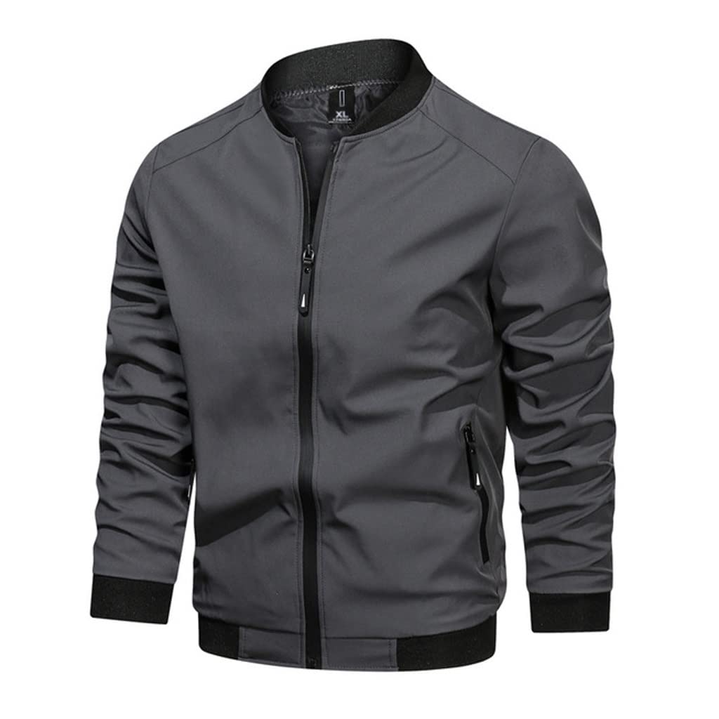 Amazon.com: YMGSCC Autumn Winter Plus Velvet Jacket Men Casual