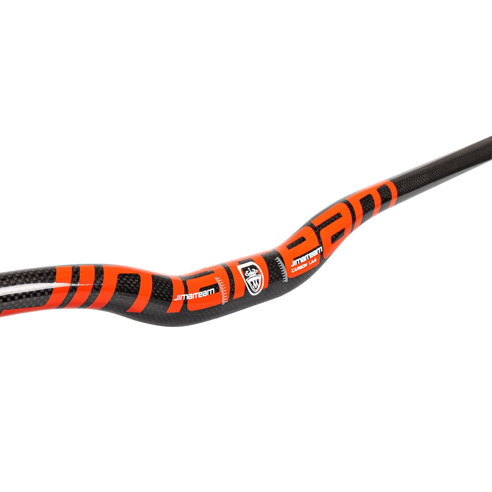 25,4/31,8mm Fibra di Carbonio Manubrio per Mountain Bike 580/600/620/640/660/680/700/720/740/760mm Manubrio Extra Lungo per Bici
