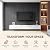INMOZATA Slat Wood Panels for Wall, Fluted 3D Accent Wall Panels for Interior Wall Decor Living Dining Room Bedroom, 4 Pack + 1pc End-Trim, 94.5 x 5.7in Covers 14.9 SqFt, Square Black