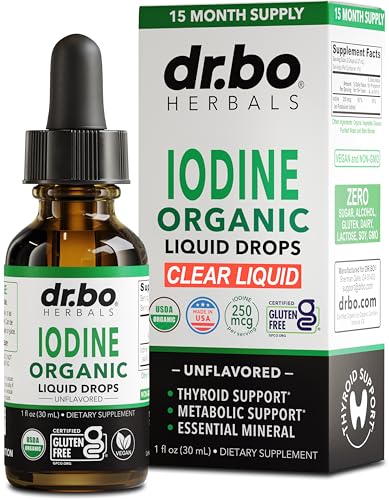 Iodine Liquid Drops Potassium Iodide