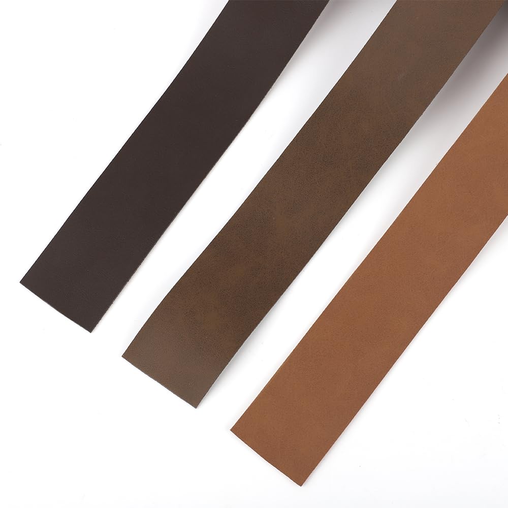 AgiDeal 10 Long Bande Courrouie Sangle En Cuir PU Synthétique Pour