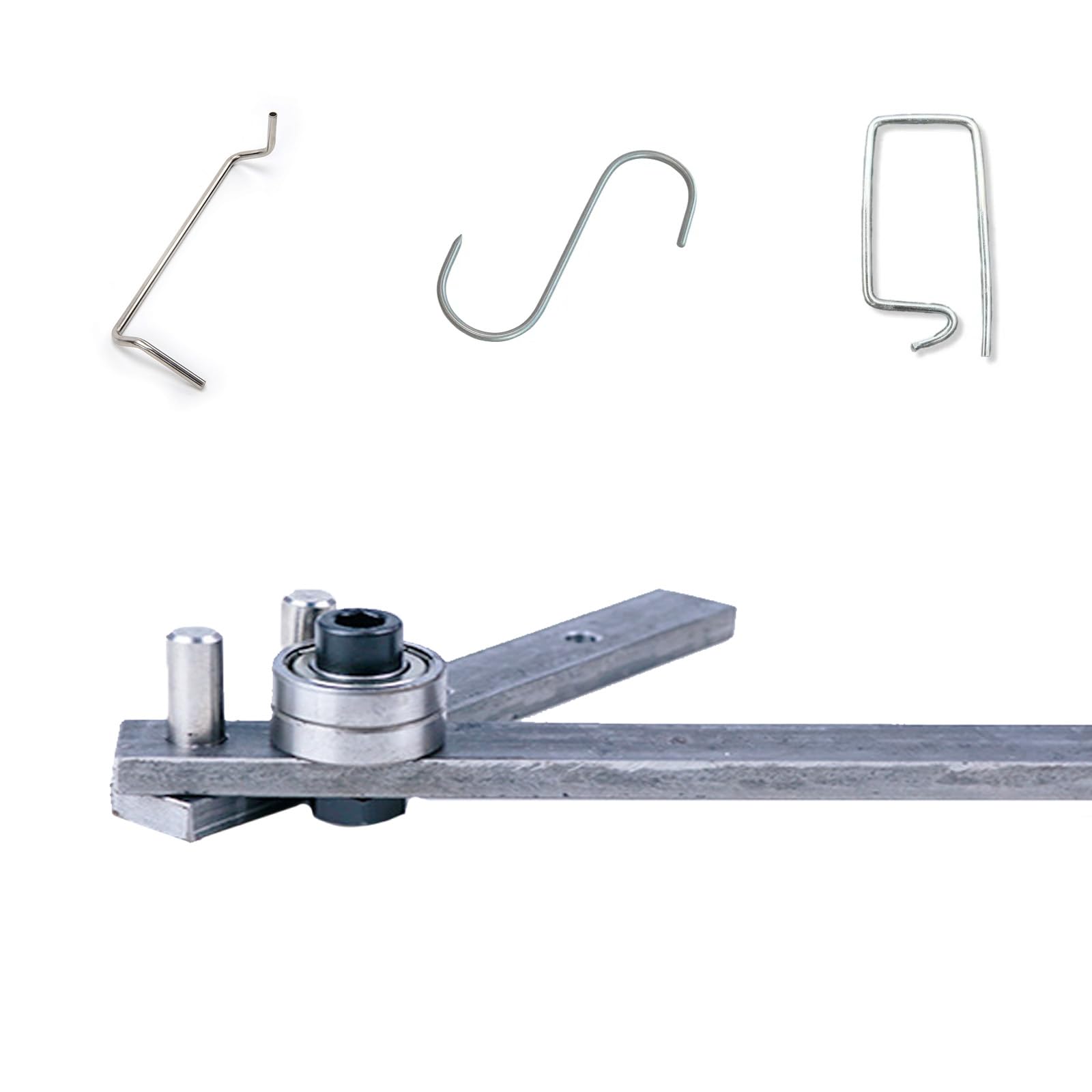 Macchina Piegatubi Manuale di 1-10mm, Curvatubi Manuale, Piegatrice Per Aste di Ferro, Manuale In Acciaio Bar Bender di Costruzione per Acciaio Rotondo, Acciaio di Rinforzo, Ferro Piatto