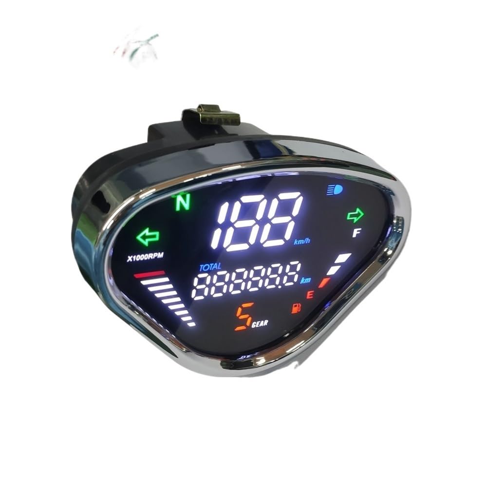 Contagiri per motori elettrici Per DAX 70 CT50 CT70 Per Jialing70 Moto METER CONTACHILOMETRI DIGITALE Strumento Di Montaggio Regolabile Tempo Di Guida