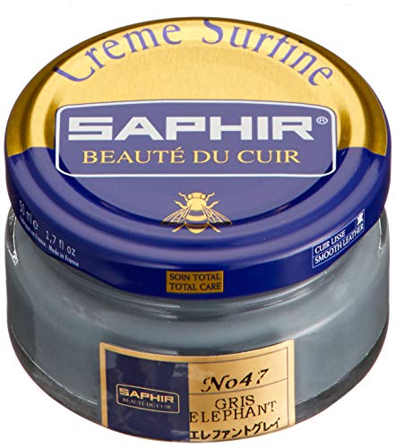 Saphir Creme Surfine Pommadier Shoe Polish 50ml - Elephant Grey