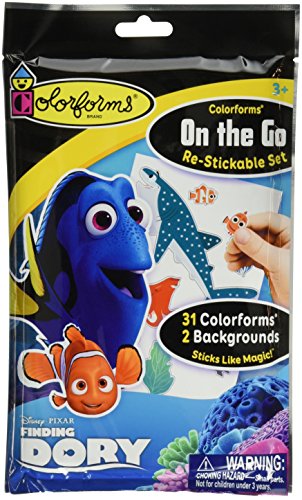 Colorforms Finding Dory On The Go Craft, Blue, One Size