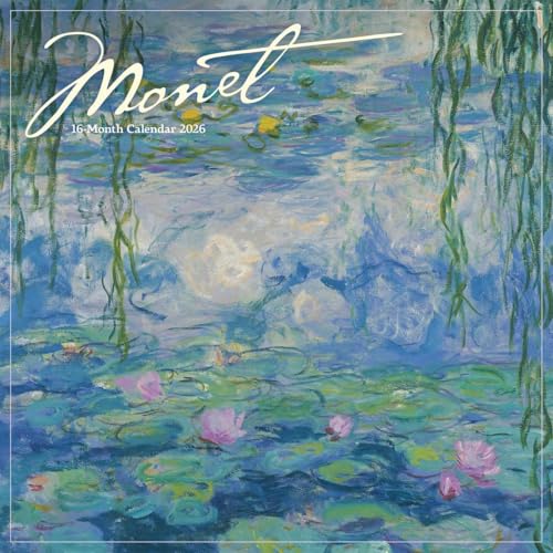 Carousel Worldwide, Monet W 2026 Square Wall Calendar