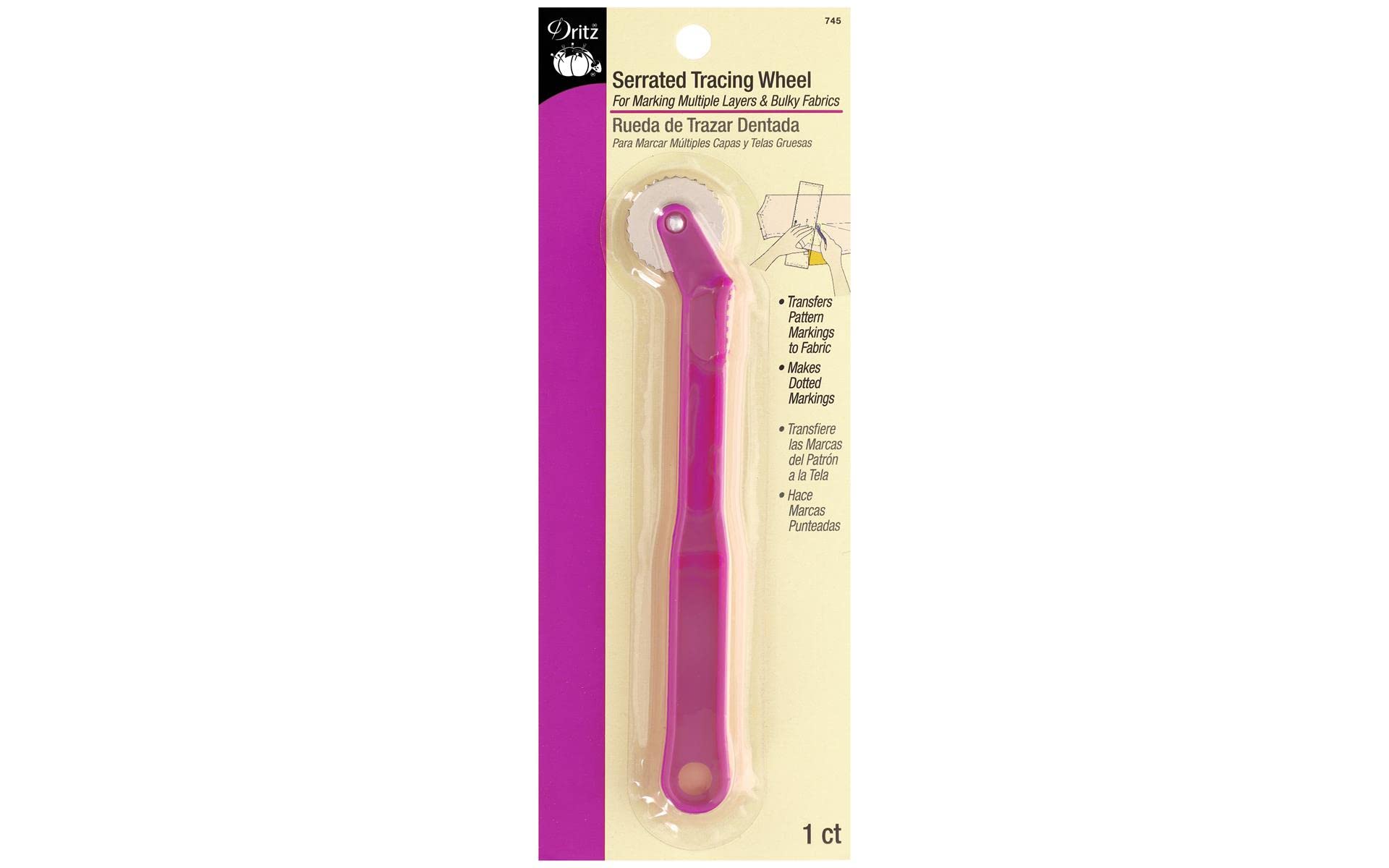 Dritz Serrated Tracing Wheel