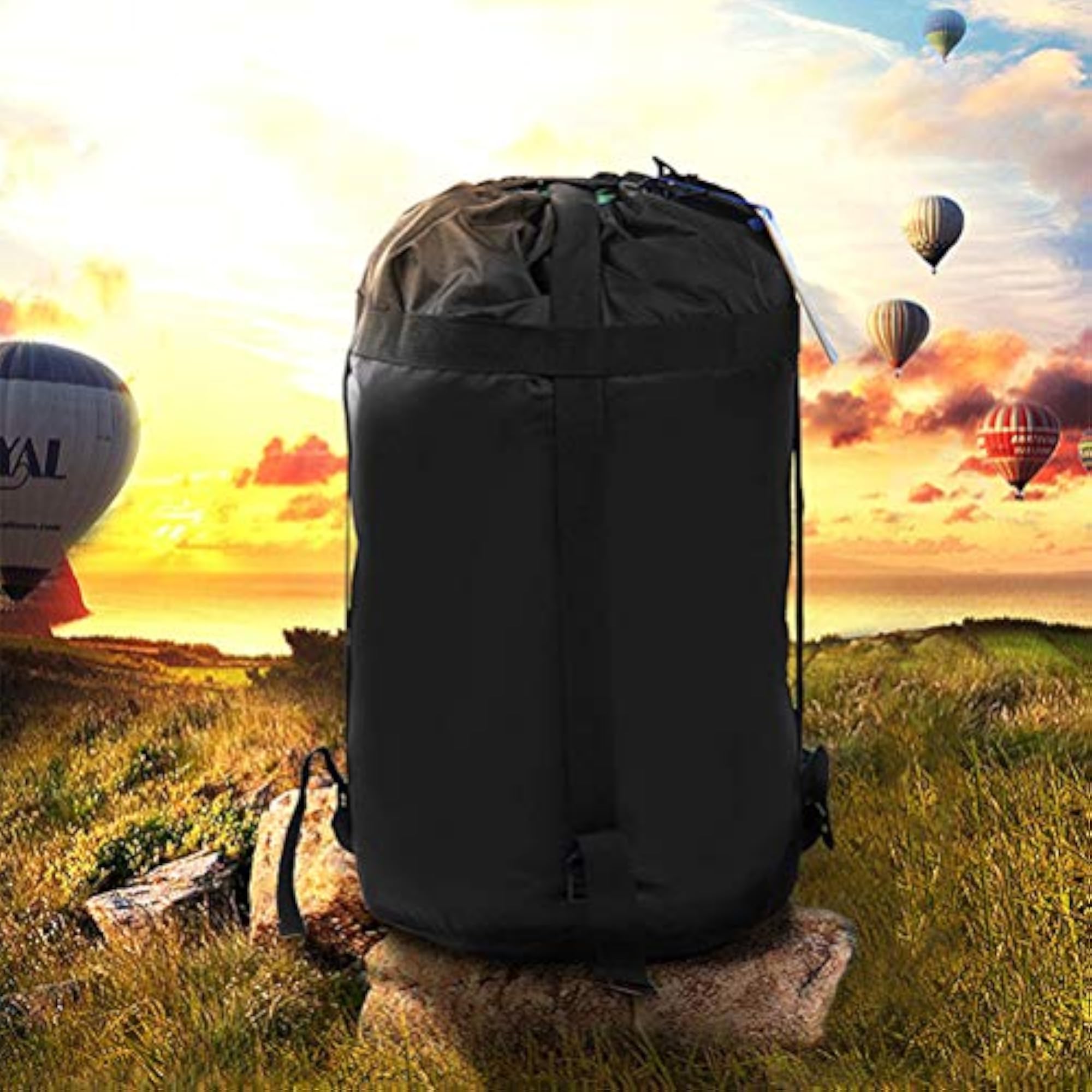 2pcs Compression Sleeping Bag Stuff Sack