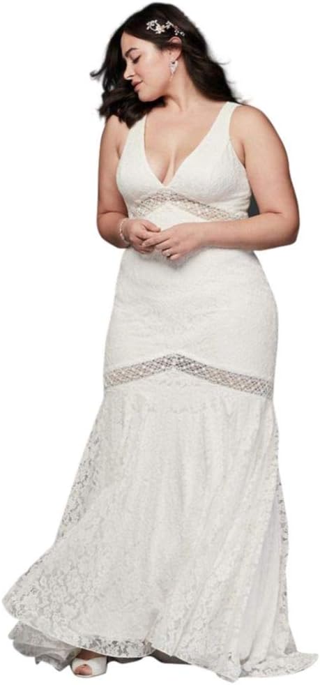 kiyonna lace illusion wedding gown