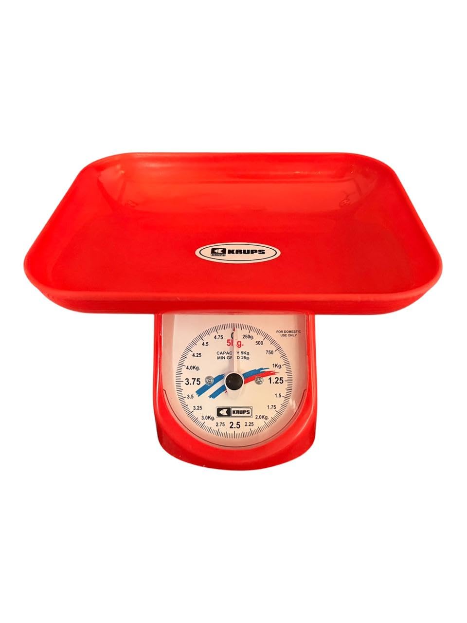 MICROTECH Docbel Household Kitchen Multipurpose Weighing Scale (RED) colour 5kg Capacity | Manual Dial Type with Wide View | Removable Pan | Accurate & Reliable for Home, Cooking, Baking & Grocery.-image-19