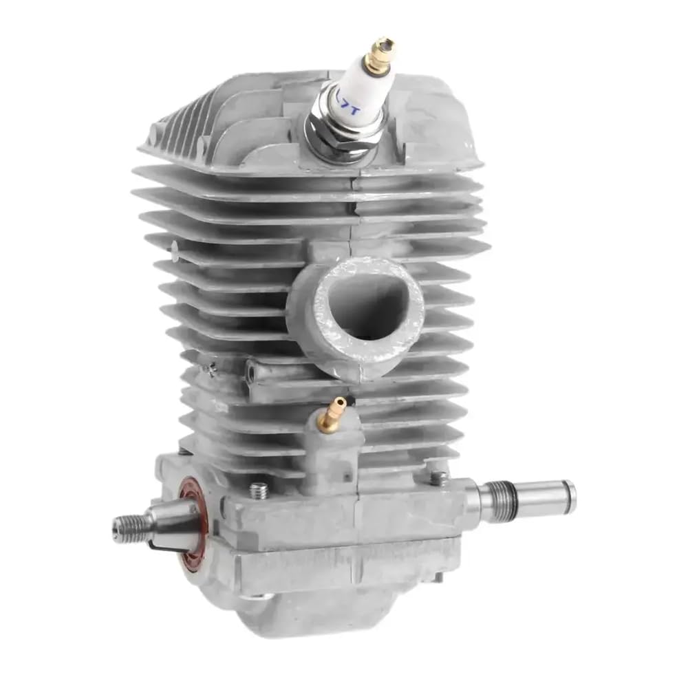 Juego de bujías de cigüeñal de pistón de Cilindro, 49,5mm, Compatible con Motor de Motosierra 023 025 MS230 MS250, Herramientas eléctricas de jardín, 1 Uds.