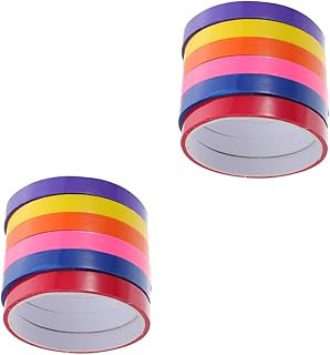 COHEALI 12 Rolos De Fita Adesiva Para Bola Fitas Artesanais DIY Brinquedos Infantis Fitas Adesivas Brinquedos Sensoriais Fitas De Estresse Fita De Arte De Brinquedo Fita De
