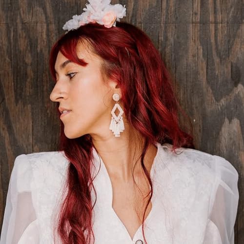 Image of Overtone Daily Color Depositing Conditioner for Hair, Ruby Red:Temporary Pigment with Shea, Coconut & Avocado Oils, Hydrating, Vegan & Cruelty-Free, All Hair Types, 4.5oz.