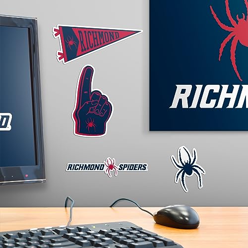 Image of University of Richmond 9ct Vinyl Large Deluxe Stickers Variety Pack - Laptop, Water Bottle, Scrapbooking, Tablet, Skateboard, Indoor /Outdoor - Set of 9