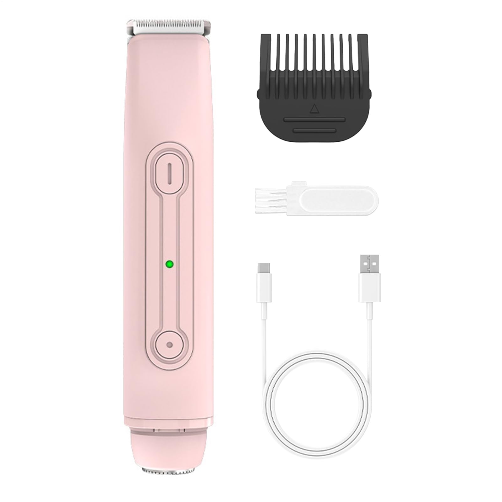 Recortadora corporal impermeable para mujer afeitadora recargable con doble cabezal para ducha 8