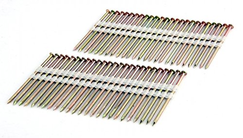 3 in. Coated - Plastic Collated - Galvanized Ring Shank - .120 in. 2K Color Box