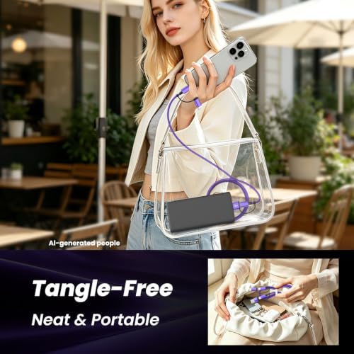2Pack 4 in 1 Multi Charging Cable - image 7