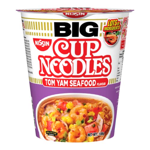 Nissin Big Cup Noodles Tom Yam Seafood 108g