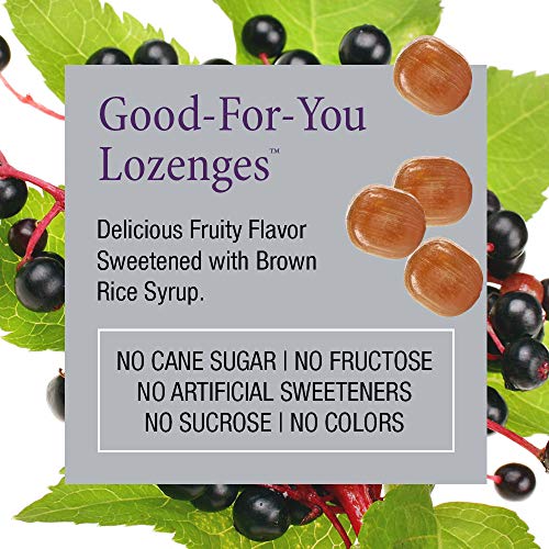 Zand Immunity Elderberry Zinc Throat Drops | Soothing Immune Support | No Cane Sugar, Corn Syrup | 3 Bags, 45 Lozenges #TOP3