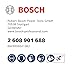 Bosch 1x EXPERT Multi Material Carbide-Topfscheibe Medium (für Farbe auf Holz, Ø 115 mm, mittel, Professional Zubehör Kleiner Winkelschleifer)