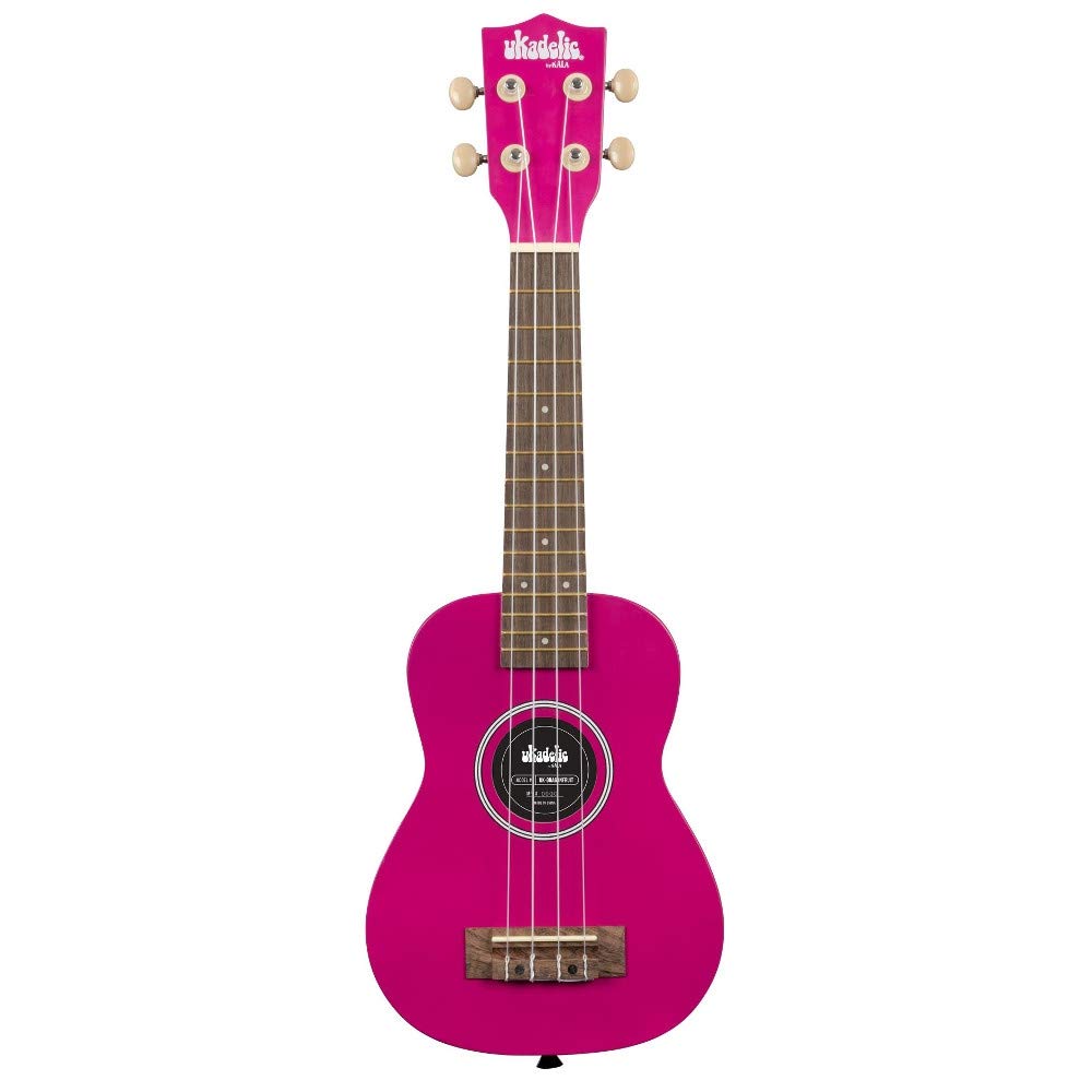 KalaUkadelic ‘UK-Dragonfruit’ Soprano Ukulele, purple 'dragon fruit'