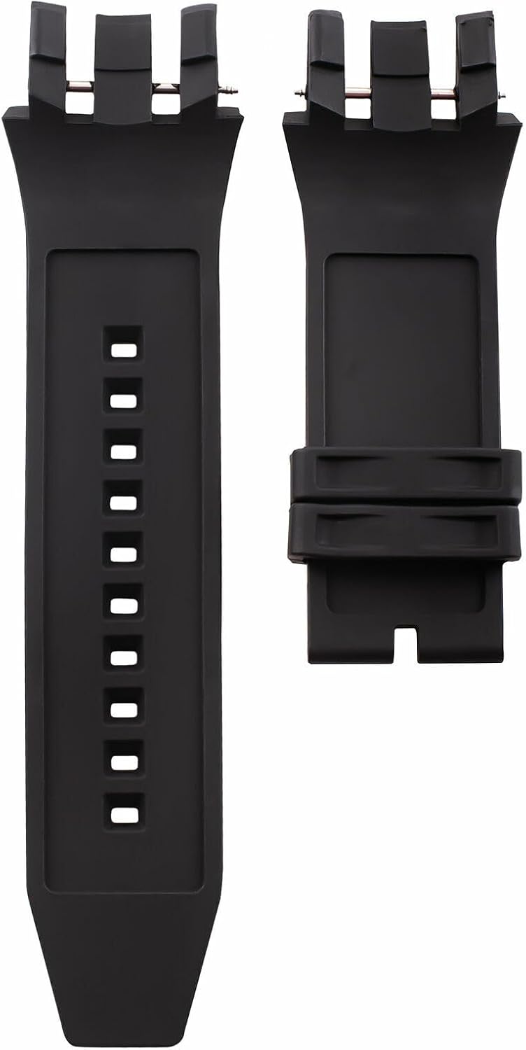 Ewatchparts Silicone Rubber Band Strap Compatible With Invicta Reserve Subaqua Scuba 0913 0915 0917 0918