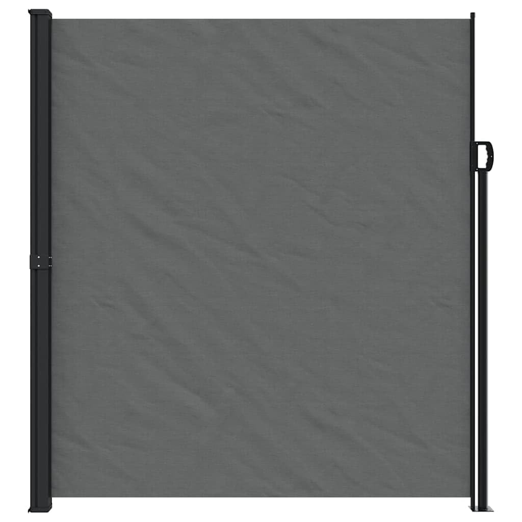 vidaXL Tenda da Sole Laterale Retrattile Antracite 220x600 cm