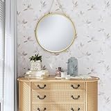 Lechnical Wallpaper 3D Flower Pattern Grey,Wallpaper 3D,Wallpaper & Wallpapering Supplies,Wallpaper(SPU:353411)