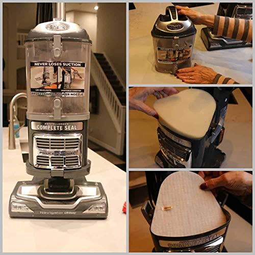 I Clean Replacement Shark Nv352 Navigator Lift Away Upright Vacuum Filter, 2 Hepa Filters +6 Foams For Shark Nv356E,Nv351,Nv355, Nv360, Nv370, Uv440, Uv490, Uv540 Vacuum Cleaner #TOP5